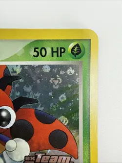 Ledyba 64/109 EX Team Rocket Returns Reverse Holo Common Stamped Pokemon Card - Image 4