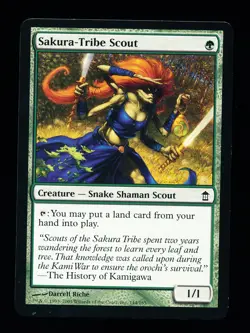 * * 1x Sakura-Tribe Scout x1 * * Saviors of Kamigawa MTG NM Near Mint - Image 1