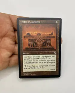 Magic The Gathering ALTAR OF DEMENTIA mtg Tempest 1 Rare MINT/ NM - Image 2