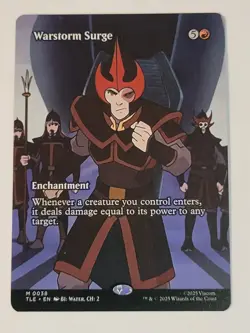 Warstorm Surge -Full Art- Avatar The Last Airbender Regular Mythic TLA mtg NM/M - Image 1