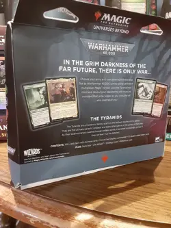 MTG Universes Beyond: Warhammer 40k Tyranid Swarm Commander Deck New in Box - Image 2