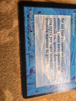 Land Equilibrium Italian Legends Rare MtG Magic the Gathering Reserved List NM - Image 4