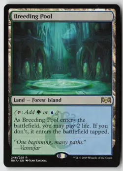 Breeding Pool Ravnica Allegiance (246) Normal - MTG - DAMAGED - Image 1