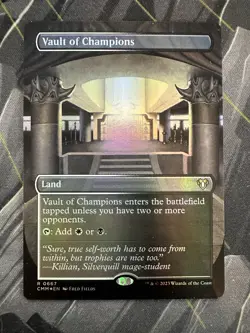 Vault of Champions (Borderless) Commander Masters Foil - Image 1