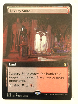 Luxury Suite (Extended Art) - Commander Legends: Battle for Baldur's Gate (CLB) - Image 1