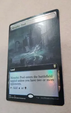 Magic MTG - Morphic Pool (Extended Art) Foil - Battle for Baldur's Gate LP - Image 2