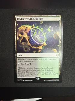 MTG Undergrowth Stadium Normal Commander: Teenage Mutant Ninja Turtles #80 NM - Image 1