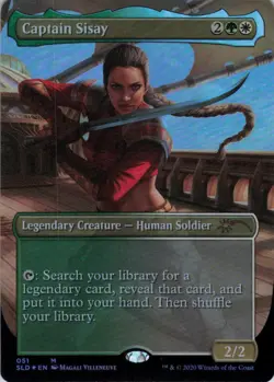 Captain Sisay - Foil - Secret Lair Woman's Day - 51 NM - Image 2