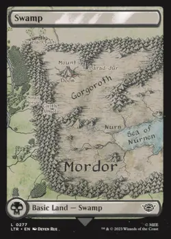 Universes Beyond: The Lord of the Rings: Tales of Middle-earth #277 Swamp (0277) - Image 1