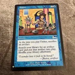Tinker - The List:Urza's Legacy - MTG Magic the Gathering - NM - Image 1
