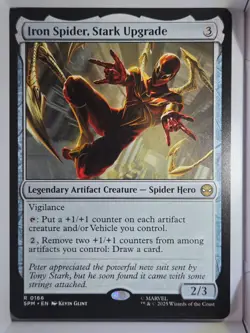 Iron Spider, Stark Upgrade - R166 - MTG - Marvel's Spider-Man (SPM) - Image 1