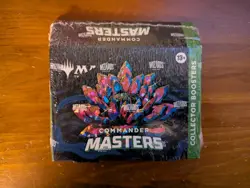 Magic the Gathering MTG Commander Masters Collector Booster Box New Sealed - Image 1