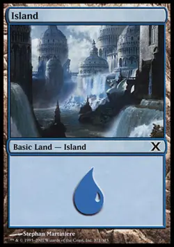 Island (371) - Foil x1 - 10th Edition - NM-Mint, English - 10th Edition - Image 1