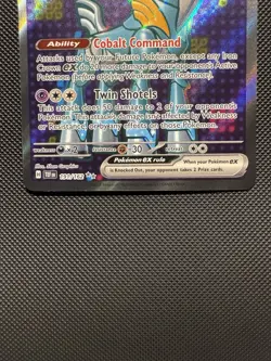 Pokemon TCG Iron Crown ex 191/162 Sv05: Temporal Forces Ultra Rare Near Mint - Image 4