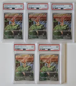 Pokemon SVP EN Unova Victini Illus Coll #208 Mint PSA 9 / Set of Five - Image 1