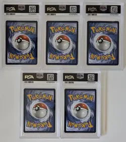 Pokemon SVP EN Unova Victini Illus Coll #208 Mint PSA 9 / Set of Five - Image 2