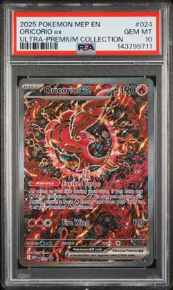 Pokemon MEGA CHARIZARD X ex 023 ORICORIO ex 024 Promo Sequential 🔥 PSA 10 🔥 - Image 5