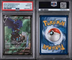 Corviknight V TG18/TG30 Pokemon TCG Silver Tempest Alternate Art PSA 10 - Image 3