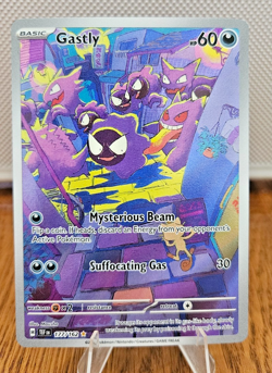 Gastly - 177/162 - Temporal Forces Illustration Rare Pokemon Card NM - Image 1