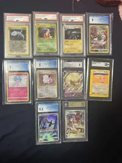 Lot Of CGC /PSA Graded Cards Pokemon Modern and Japanese - Image 1