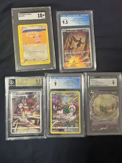 Lot Of CGC /PSA Graded Cards Pokemon Modern and Japanese - Image 3