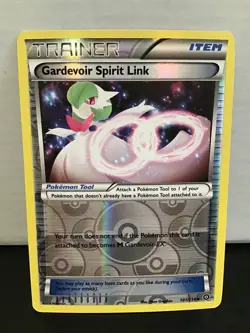 Gardevoir Spirit Link 101/114 Uncommon Reverse Holo Pokemon Steam Siege - Image 1