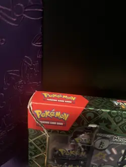 Meowscarada Ex Pokemon paldean fates premium collection box New With Tear On Box - Image 3