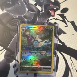 Pokemon TCG Vaporeon TG02/TG30 Brilliant Stars Holo Ultra Rare 110 HP Card - Image 1