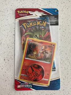 Nintendo Pokemon TCG Battle Styles Booster Pack Charmander (SWSH092) 728192526978 - Image 1