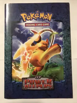 Pokemon TCG 2007 Power Keepers notebook journal POP Raichu Absol + Unused - Image 1