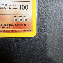 Pokemon TCG Charizard Base Set 4/102 Holo Unlimited Holo Rare - Image 5