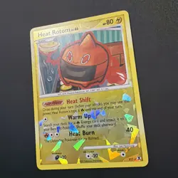 Pokemon TCG 2009 Heat Rotom RT3/6 Rising Rivals Reverse Holo LP - Image 3