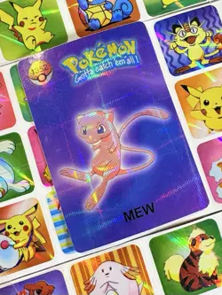 Pokemon Charizard Vintage Pocket Monsters Vending HOLO Prism Sticker 99 Nintendo - Image 1