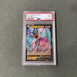 Pokemon 2021 Sword & Shield Evolving Skies Noivern V 117/203 PSA 9 MINT - Image 1