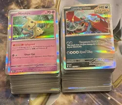 Scarlet & Violet Era Holo Rare Bulk Lot (200) Pokemon Tcg - Holo/RH Rare Only - Image 1
