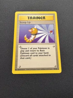 Pokemon TCG Scoop Up 78/102 Base Set Rare Near Mint 1999 WoTC Unlimited - Image 2