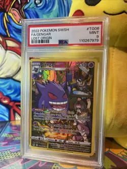 Pokemon TCG Gengar Lost Origin Trainer Gallery TG06/TG30 Holo Ultra Rare Psa 9 - Image 3