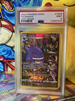 Pokemon TCG Gengar Lost Origin Trainer Gallery TG06/TG30 Holo Ultra Rare Psa 9 - Image 4