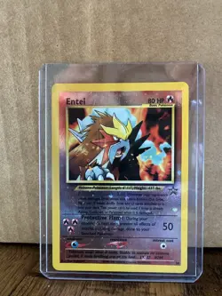 Entei Wizards Black Star Promos 34 Holo Promo Pokemon TCG - Image 1