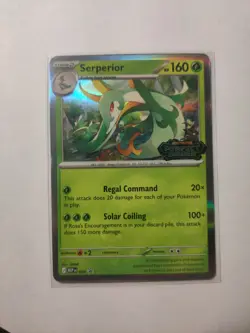 Pokemon TCG Serperior Perfect Order Prerelease Promo - Image 2