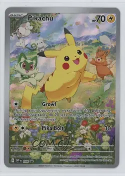 Pikachu (Paldea Adventure Chest) Holo Pokemon Scarlet & Violet Black Star Promo - Image 1