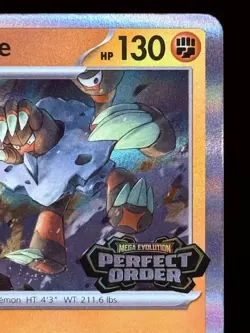 Barbaracle Pokemon Perfect Order Stamped Prerelease Promo MEP 065 - Image 4