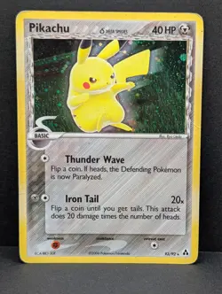 Pikachu Delta Species 93/92 Legend Maker Holo Secret Rare Pokemon TCG HP - Image 1