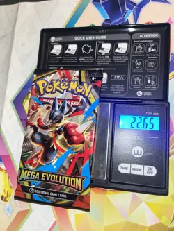 (HEAVY) 22.65g Pokemon TCG Mega Evolution Booster Pack (SEALED)✅ - Image 1