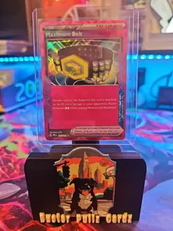 MAXIMUM BELT 117/131 PRISMATIC EVOLUTIONS POKEMON (ACE SPEC) - Image 1