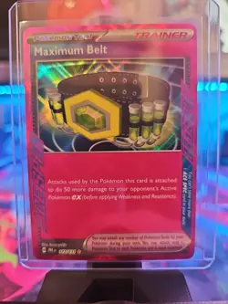 MAXIMUM BELT 117/131 PRISMATIC EVOLUTIONS POKEMON (ACE SPEC) - Image 2