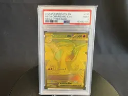Pokemon Mega Charizard X Ex Mega Hyper Rare Holo 130/094 Phantasmal Flames PSA 9 - Image 1