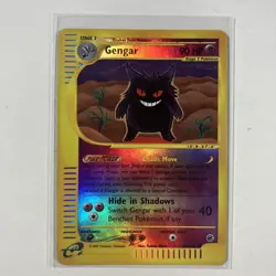Pokemon TCG Gengar Expedition Base Set Reverse Holo 48/165 - Image 1