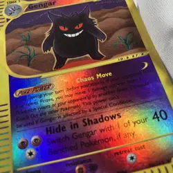 Pokemon TCG Gengar Expedition Base Set Reverse Holo 48/165 - Image 4