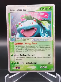 Venusaur ex Pokemon Ex FireRed LeafGreen 112/112 Ultra Rare MP - Image 1